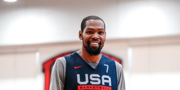 b体育-KD对美国队有多重要？波波：他要不来我就哭着求他